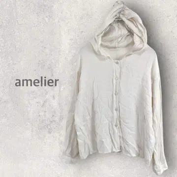 [ 아메리엘 마제스티 레고 ] 후드 부착 가디건 겉옷 무지 심플