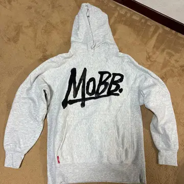 MOBB. 그레이 후드티 M 사이즈