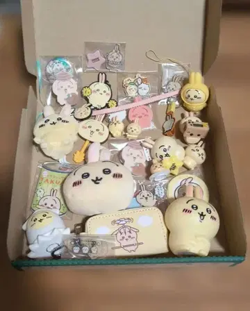 치이카와 토끼 캐릭터 굿즈 세트