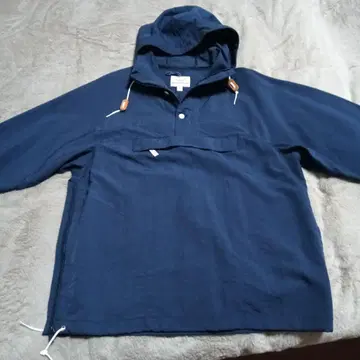 Battenwear 네이비 후드 부착 자켓 S