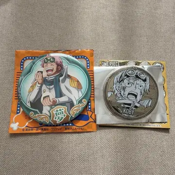 ONE PIECE 하이 캔뱃지 황금 캔뱃지 코비