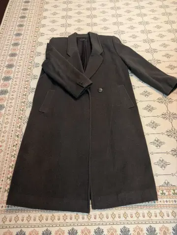 캐시미어 롱 코트