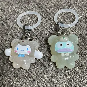 산리오 메지루시 액세서리 라떼곰 디자인 시나모롤 한교동 가챠