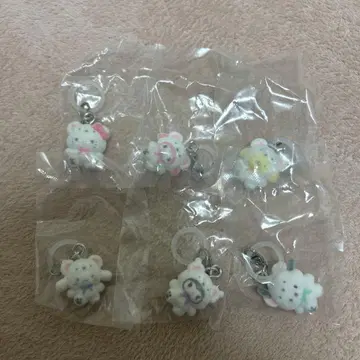 산리오 포근포근 스노우 마커 액세서리 컴플리트 세트