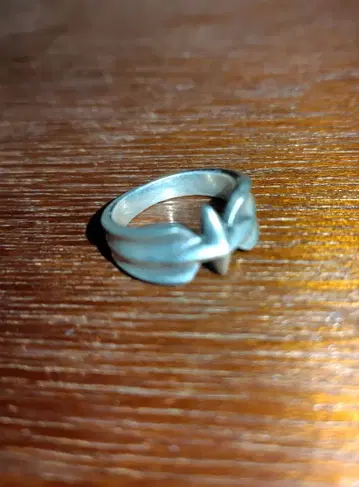 크로스 반지 925