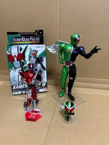 가면라이더 W 세트 피규어 아크릴 스탠드 가챠가챠