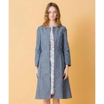 TOCCA LAPIS 코트 데님풍 리버티