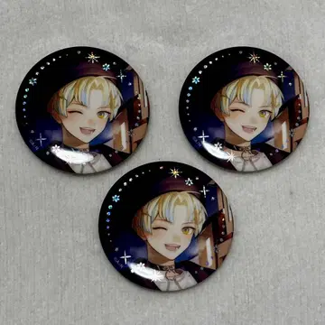 [히바치 마나] 니지산지 윈터 데이트 2025 캔뱃지 레어 3점