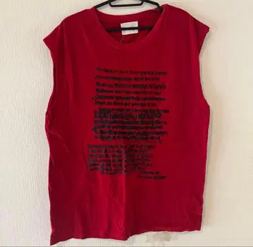 The Letters 탱크탑 ONE OK ROCK Taka 착용 모델