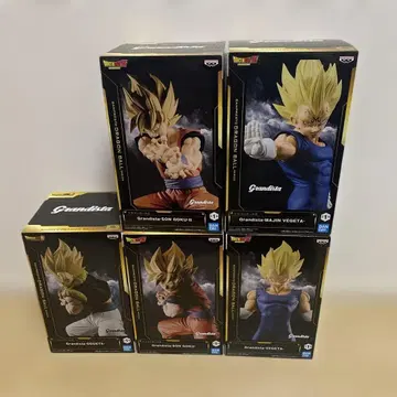 드래곤볼 그란디스타 묶음 판매 5체 세트