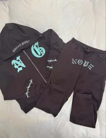 Nope Girl 브라운 셋업