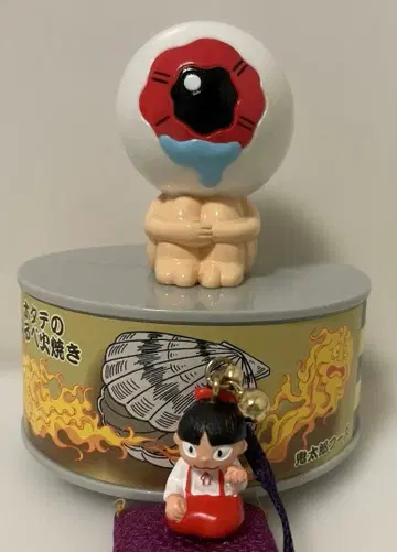 게게게의 키타로 눈알 아저씨 냉장고 파수꾼 피규어 덤 키타로 네코무스메