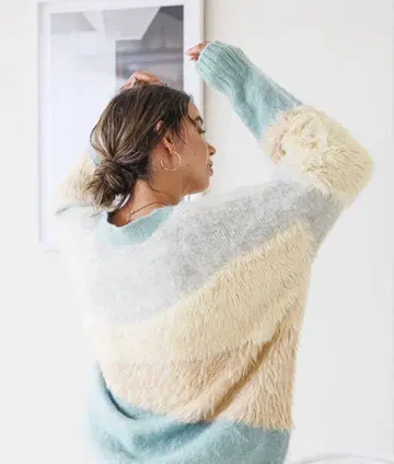 BAYFLOW 니트 가디건 보아 가디건