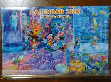 디즈니 스토어 한정 벽걸이 달력