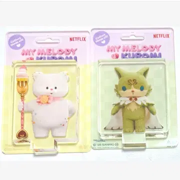 Netflix 블라인드 블리스터풍 아크릴 키체인 피스타치오 국왕