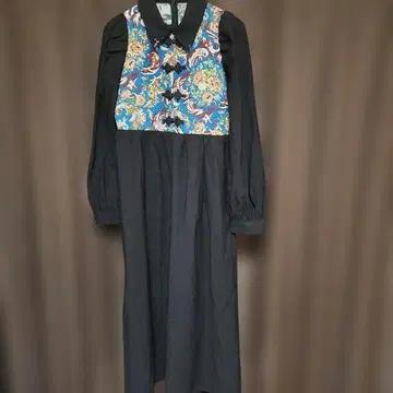 쥬에티 고블랑 차이나 원피스 차이나 버튼 롱 jouetie