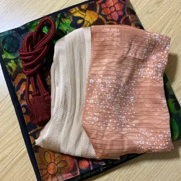 빨간색 오비 세트