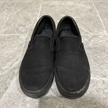 VANS 블랙 슬립온 26.5cm