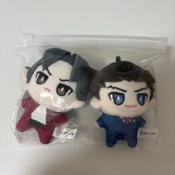 역전재판 중국 봉제 인형 나루호도 류이치 미츠루기 레이지 세트