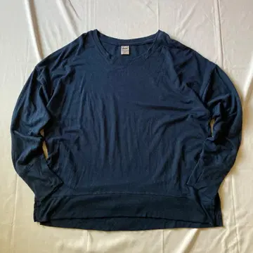 00s 써멀 롱T 네이비 그랑 Y2K 헤이세이 인기 구제 의류