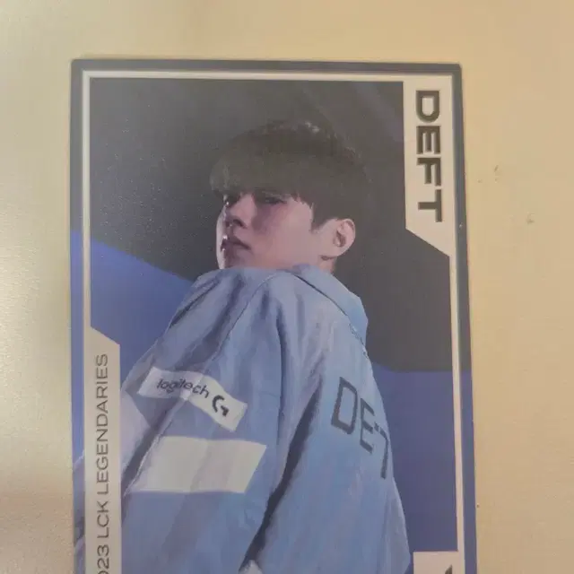2023 LCK Deft player photocard on Bunjang Global Site.