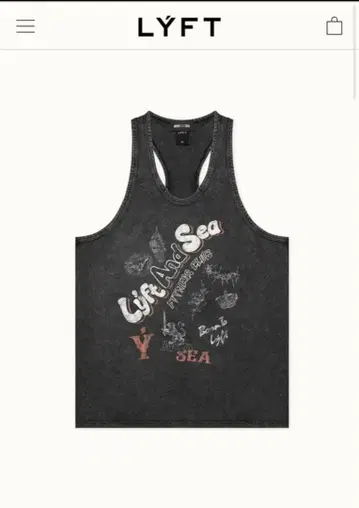 WIND AND SEA LYFT 탱크탑 S