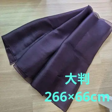 퍼플 쉬폰 스톨 대형