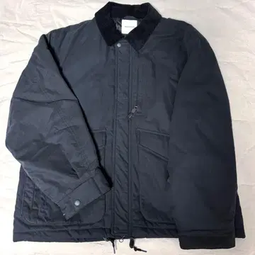 FREAK'S STORE 옷깃 코듀로이 절개 코튼 나일론 블루종