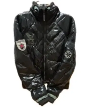 USCG AF-75 블랙 다운 자켓