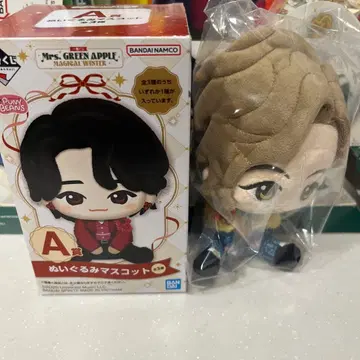 Mrs. GREEN APPLE 봉제 인형 마스코트 A상