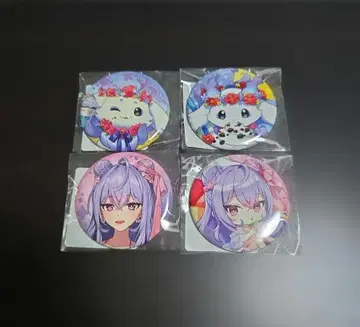 니지산지 DMM 스크래치 복권 룬룬 코즈에 모모네 캔뱃지