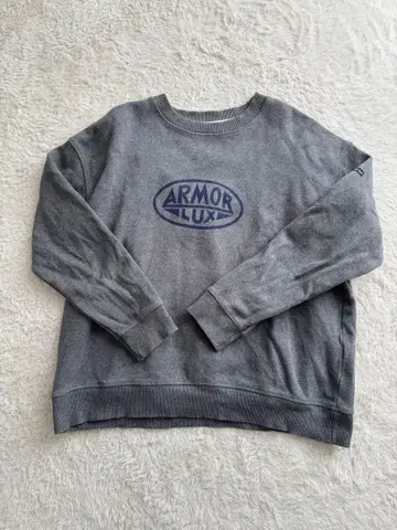 ARMOR LUX 로고 맨투맨 사이즈 3 코튼 100% 프랑스