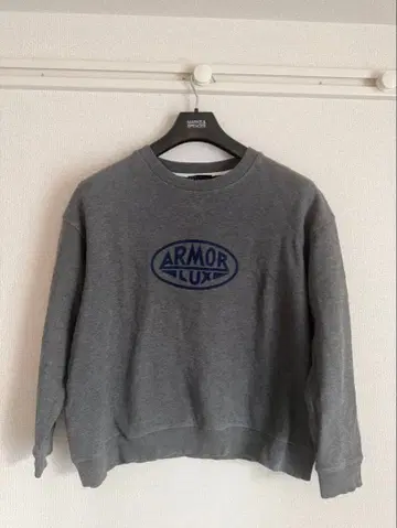 ARMOR LUX 로고 맨투맨 사이즈 3 코튼 100% 프랑스