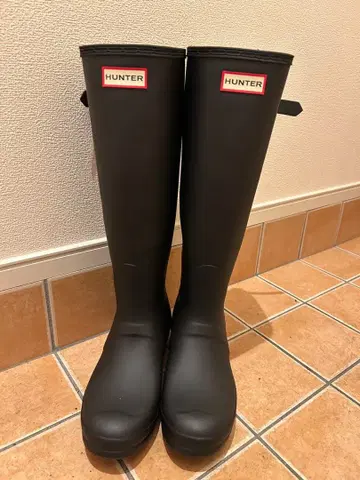 [ 새상품급 ] HUNTER 헌터 레인부츠 24.5