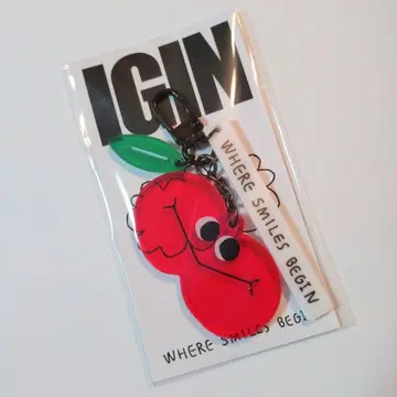 IGIN 팝업 크리스마스 키링 사과 BTS JIN