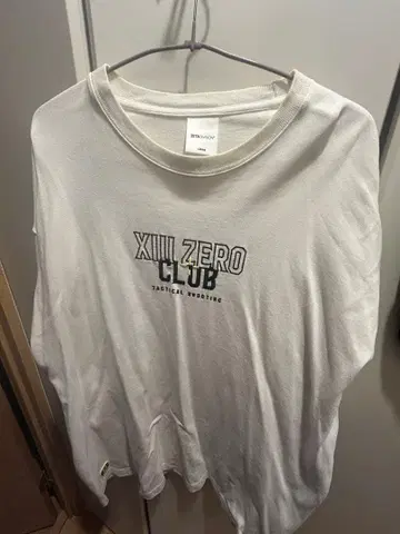 ZETA DIVISION XIII ZERO CLUB 티셔츠 L 사이즈