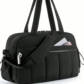 블랙 보스턴 백 미사용 새상품