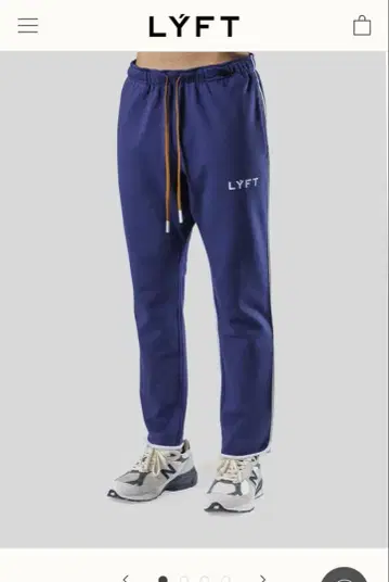 LYFT 네이비 스웨트 팬츠
