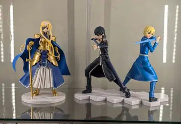 소드 아트 온라인 앨리시제이션 피규어 3점