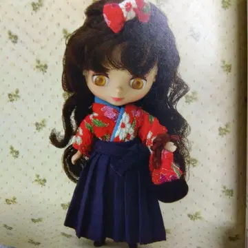 미니 브라이스 아웃핏 플럼 블라썸 기모노 세트