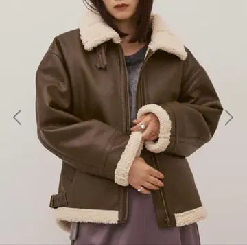 인조 가죽 자켓 보아