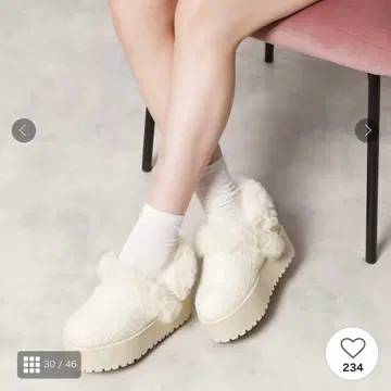 ESPERANZA (에스페란자) 통굽 2WAY 페이크 무스탕