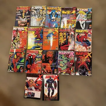 소학관 프로덕션 MARVEL X 마블 크로스 전 17권 세트 일본어판