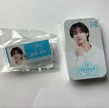 ICEx 시가 리쿠 캔 케이스 아크릴 네임 배지