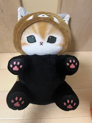 고양이 얼굴 봉제 인형