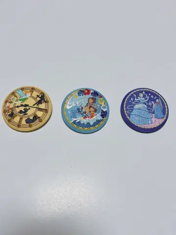 디즈니 자수 캔뱃지 2