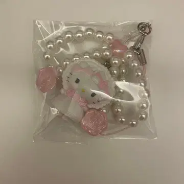 산리오 화이트 프릴 디자인 시리즈 시크릿 스트랩 키티