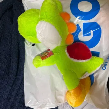 슈퍼 마리오 빅 사이즈 요시 흐물흐물 봉제 인형