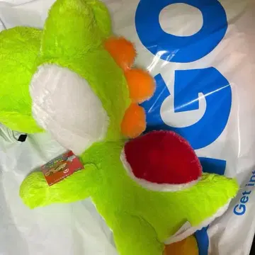 슈퍼 마리오 빅 사이즈 요시 흐물흐물 봉제 인형