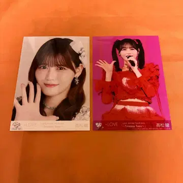 =LOVE 타카마츠 히토미 아레나 투어 2025 원반 봉입 브로마이드